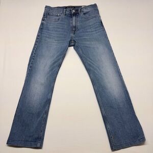 Calvin Klein Jeans Mens 30x32 Medium Wash Straight Leg Blue Denim Pants